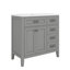 Combinaison de meuble-lavabo pour salle de bain 36 po avec armoire à tiroirs-2126269663-2126269657