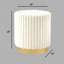 Tabouret d'appoint rond de style contemporain 1 pièce