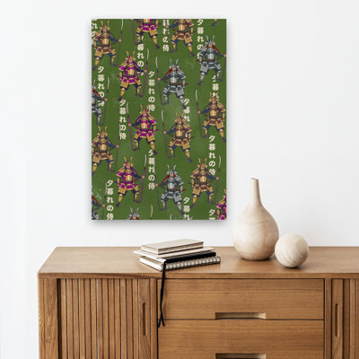 Twilight Samurai Warriors Retro Traditional Vintage Wall Art