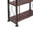 Origami Foldable 6-Shelf Classic Stamped Steel Bookcase-1788964972
