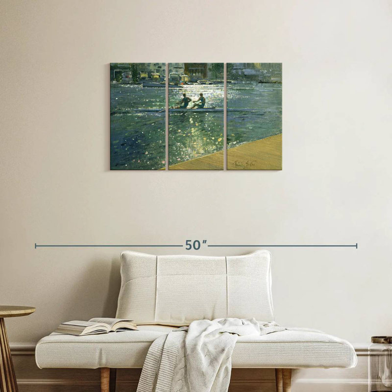 Crossing The Light Break Henley, 20" H x 33" W