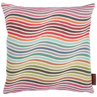 Siri Cotton Blend Reversible Throw Pillow