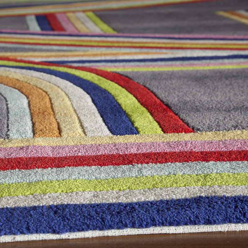 Tapis touffeté à la main Aariana, Rectangle 4 pi x 6 pi