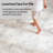 Luxurious Plush White and Gray Faux Sheepskin Rug-539383991