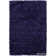 Tapis bleu area poils longs Vinoe