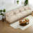 Spacious 131.5in Chenille Sectionals, Modern Tassel Sofa For Home