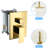 Dual Function Shower - 16 Inch Ceiling Mount Square With Rainfall And Hose Kit System In Head Handheld Functions-115806969