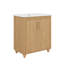 30 Inch Vanity Sink Combination With Space-Enhancing Cabinet Doors And Drawer