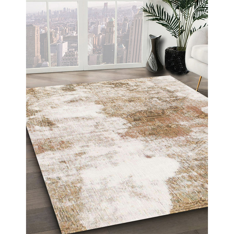 Tapis abstrait moderne 890, Carré 3 pi