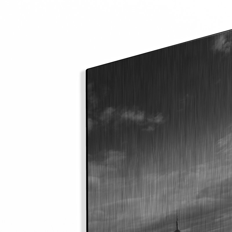 «NYC Manhattan Sky» par Nina Paponcek, art mural en métal, H 16 po x l 12 po
