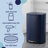 Connor Rectangular 13.2-Gallon Trash Can with Soft-Close Lid and FREE Mini Trash Can-93067886