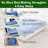 Waterproof And Thick Mattress Protective Pad - Breathable And Dustproof Fit Bed Sheet Design Skin Friendly Bed Cover Suitable For Home Dormitory And Hotel Use-546605043-554016999
