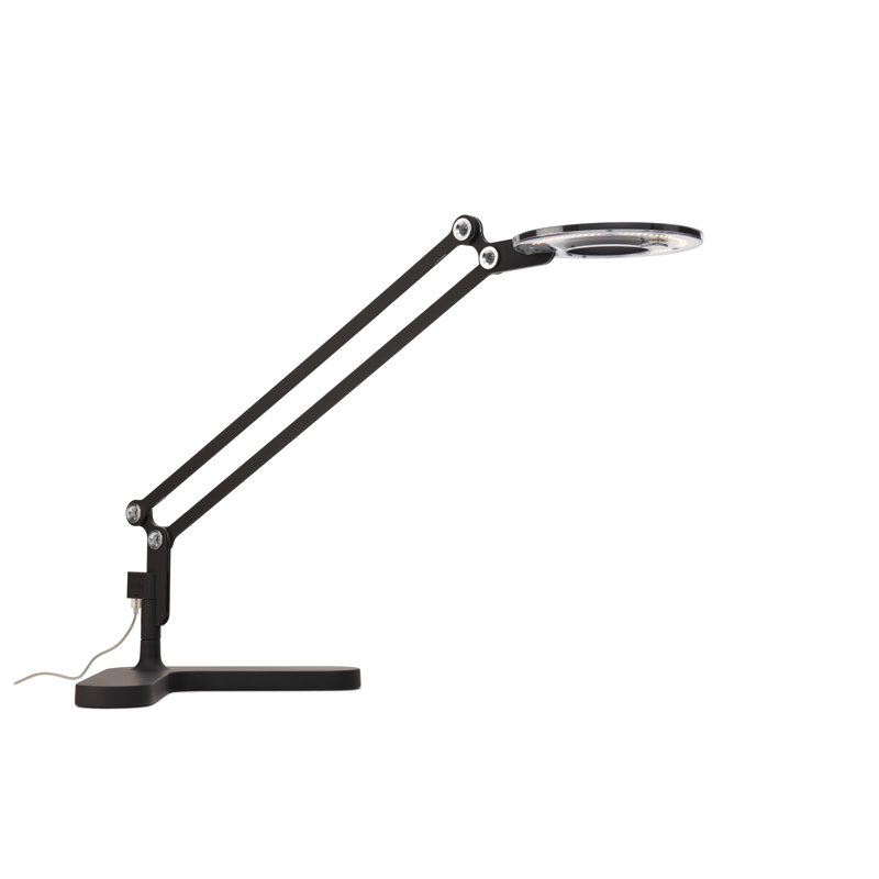 Link Desk Lamp, 33" H x 8.5" W x 7.5" D, Black