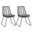 Transitional Style Chair Set Of 2