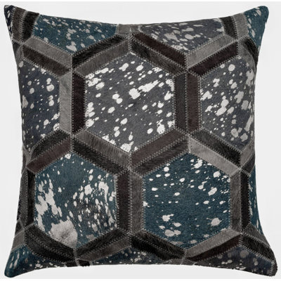Coussins décoratifs en cuir de vache Canvello
