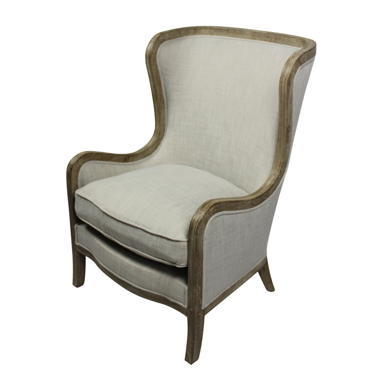 Wafford Upholstered Wingback Chair