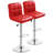 Stuart Swivel Upholstered Adjustable Height Counter Stool with Metal Frame-32757050