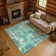 Premium Machine Washable Lubbers AMF1756 Modern Rug