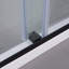 Cabine de douche rectangulaire semi-sans cadre avec porte-serviettes l 56,6 po x P 35 po x H 76 po Spezia-64619130