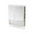 Double-Door cabinet with Open Shelf and Towel Rack-1823301626