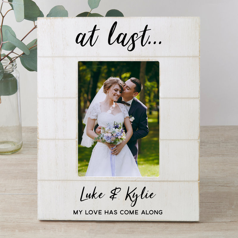 At Last… Wood Matte Picture Frame, 5" x 7"