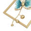 Peacock Metal Wall Clock Decoration Clock