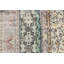 Tapis rond oriental antique Organic Oushak: tapis turc rétro idéal pour le vestibule