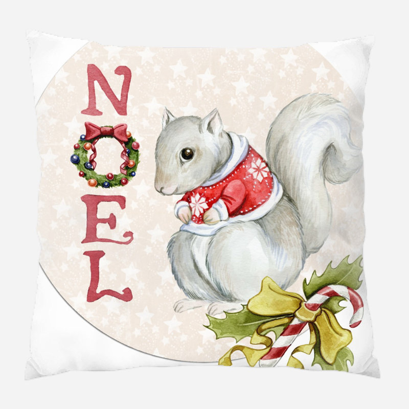 Coussin noel Ostler, Microsuède, Intérieur
