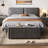 Velvet Upholstered Tufted Storage Bench-1429960271