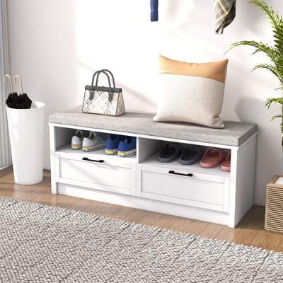 8 Pair Shoe Storage Bench