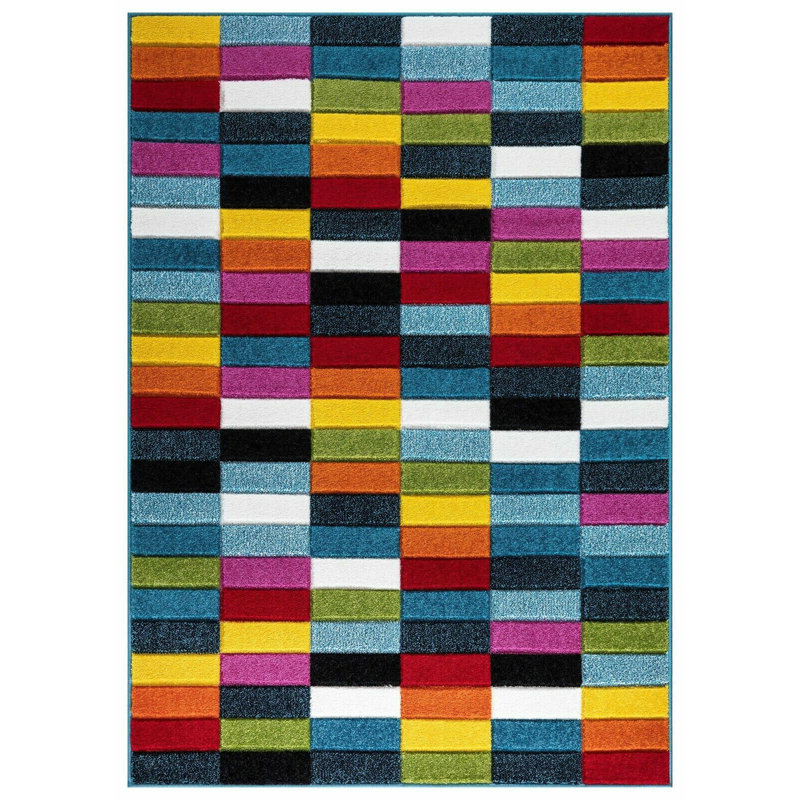 Aadish Striped Indoor / Outdoor Area Rug, Rectangle 160 x 230cm