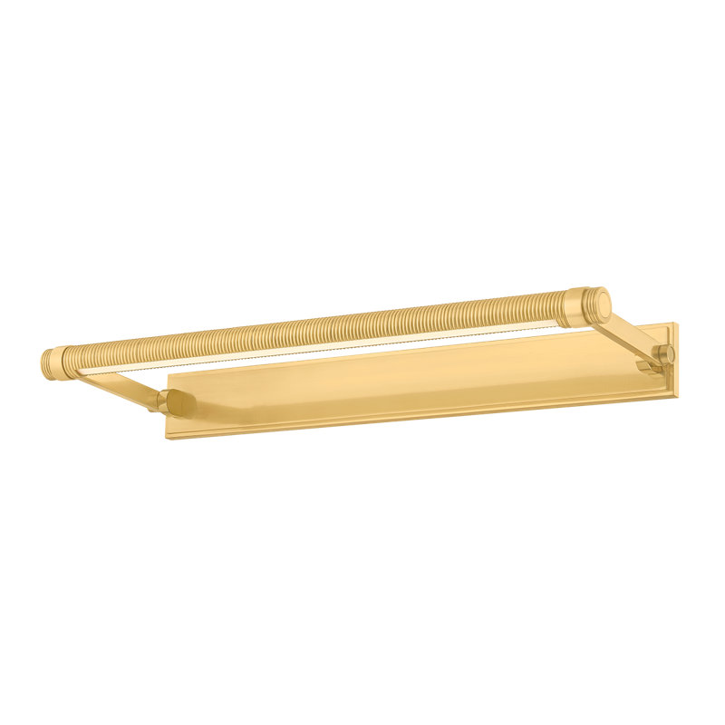 Lampe pour tableau Duell, Doré, H 2,75 po x l 24 po x P 24 po