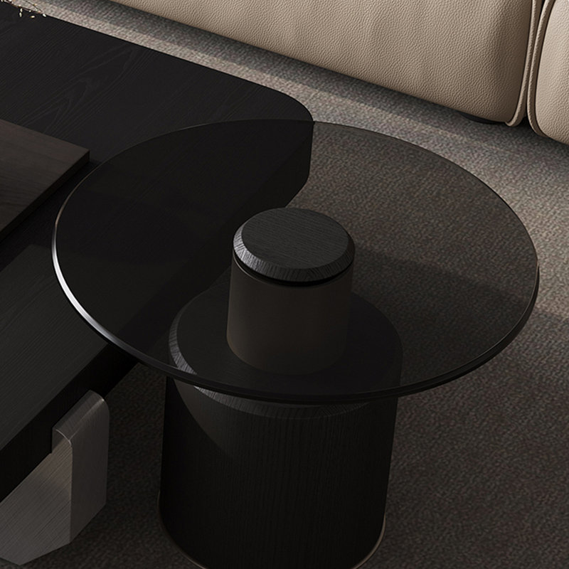 Table basse italienne en pierre carrée micro-cristalline