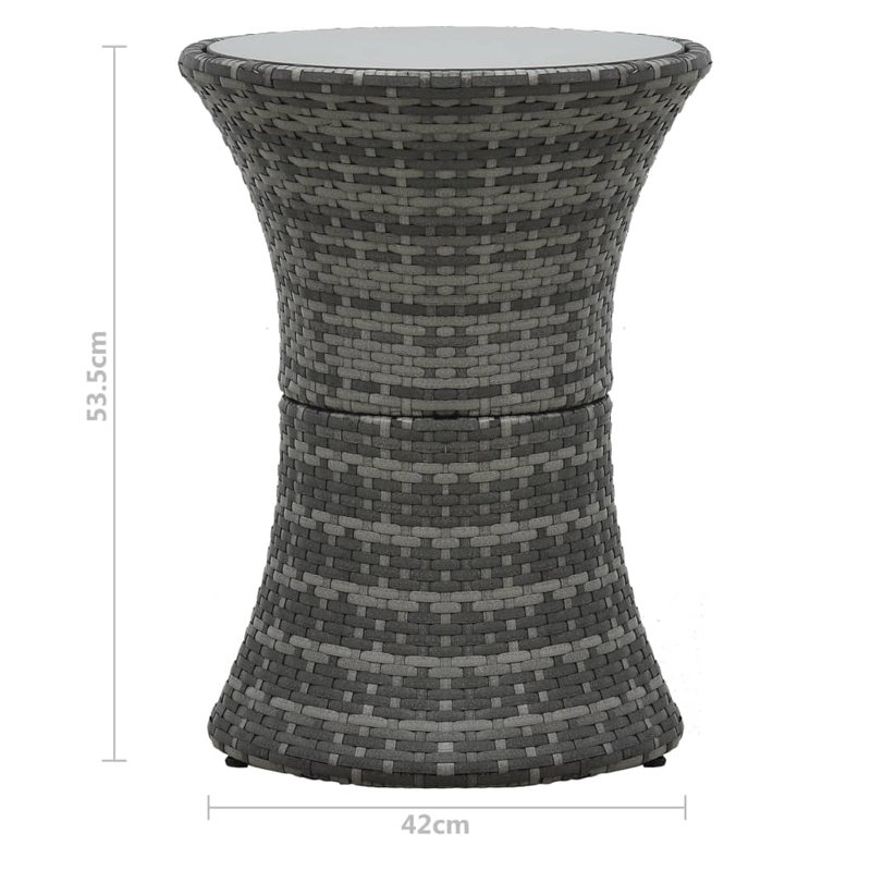 Alysha Rattan Side Table