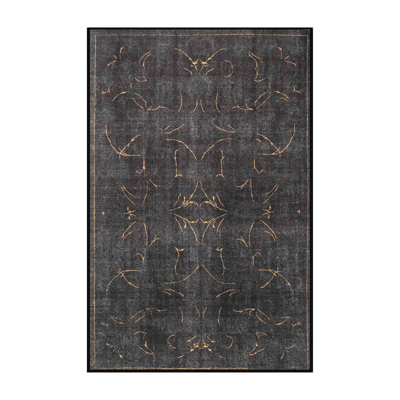 Tapis gris/beige traditionnel, Rectangle 2 pi x 3 pi