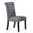 Dining Room Furniture Natural Wooden Rectangle Top Dining Table 6X Side Chairs