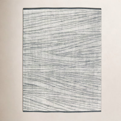 Westergard Ivory Gray Hand-Knotted Wool Rug