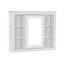 Miroir mural avec armoire à pharmacie H 35,5 po x H 27,5 po Teigo-1389580122