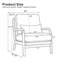 Chaise longue en bois-215499130