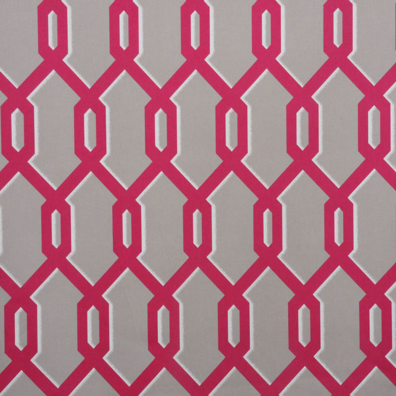 Tissu quadrilobe Allure, Framboise