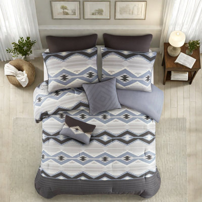 Piece Cal King Bedding Sets, Polyester Rustic Modern Home Comfort