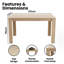Lubaabah 4 - Person Dining Set-1592341337