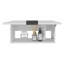 Armoire murale rétractable Coolidge, conception compacte, tablette simple, style moderne, blanc