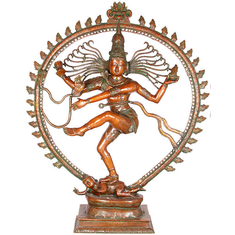 Statue «The Glory of Lord Nataraja», Brun