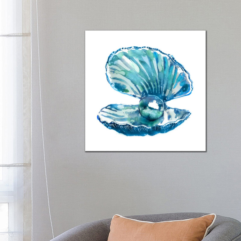 Oyster by Edward Selkirk - Wrapped Canvas Painting, 66.04 cm H x 66.04 cm W x 1.91 cm D