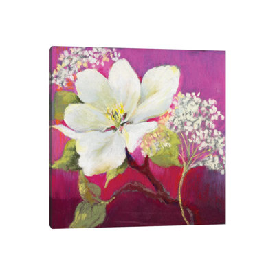 Apple Blossom I 1 Piece Wrapped Canvas Wall Art