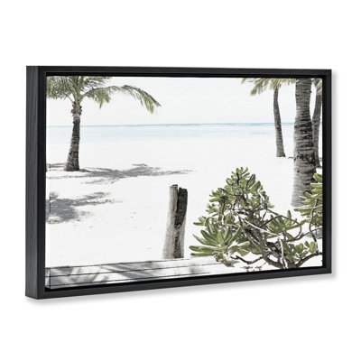 Cadre flottant Shoreline Palms Landscape, design par Noah Bay