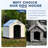 Aunyae Plastic Portable Dog House-526383233-526383263