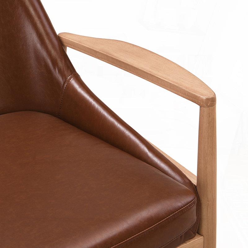 Fauteuil avec structure en bois massif