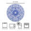 Spode Judaica Seder Plate Passover 12"